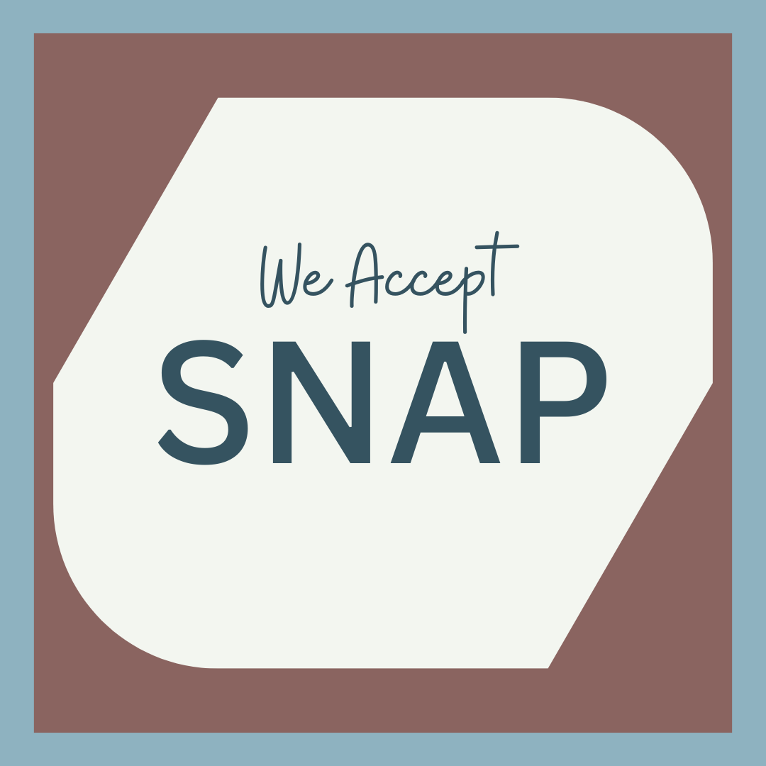 Now Accepting SNAP (EBT)