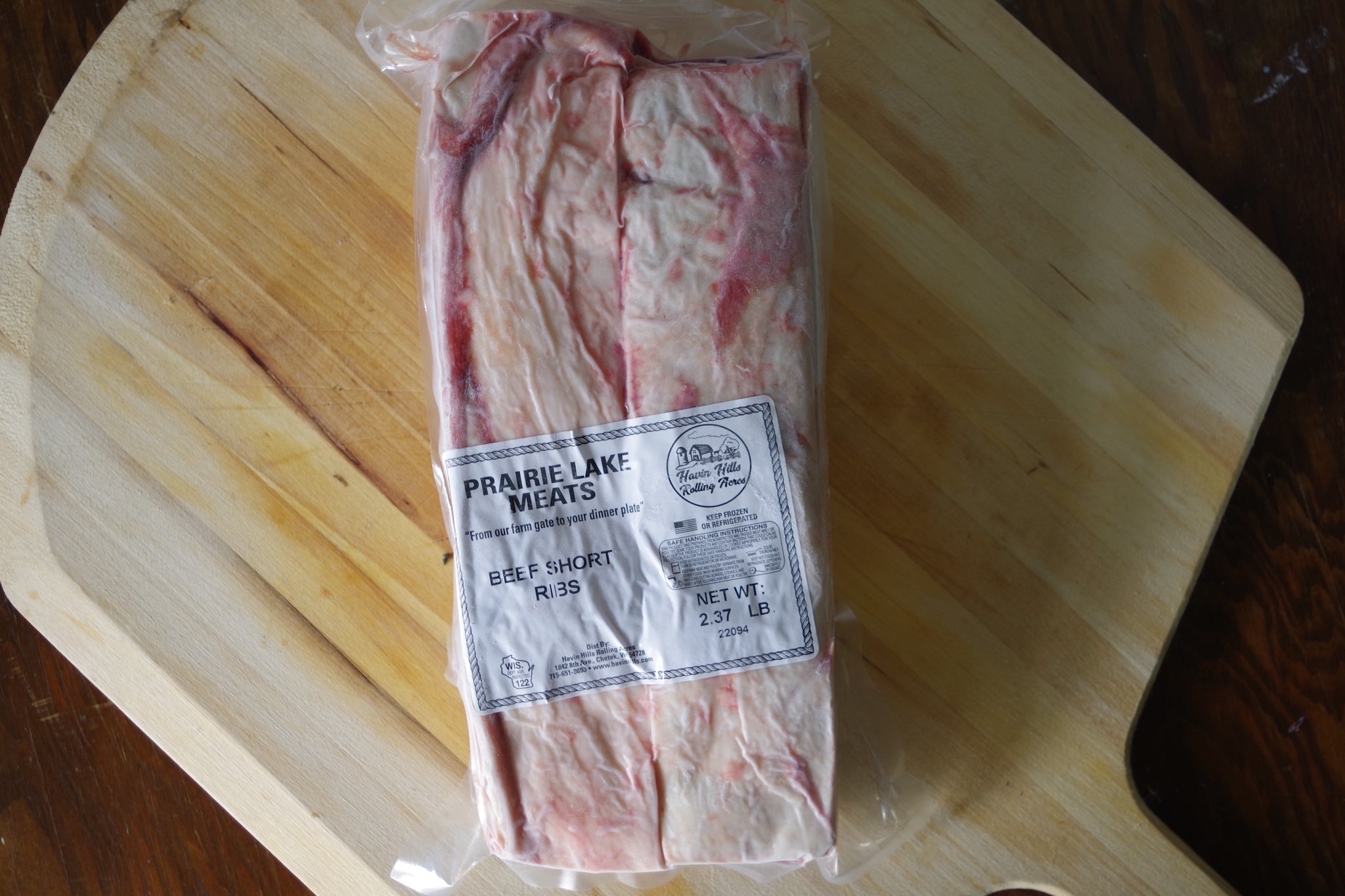Beef Short Ribs - Four Harvest Farm Company
