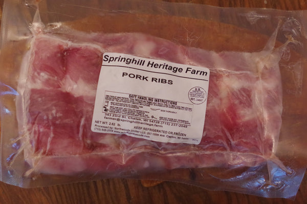 Back Ribs - Four Harvest Farm Company